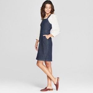 Denim jumper dress -Target